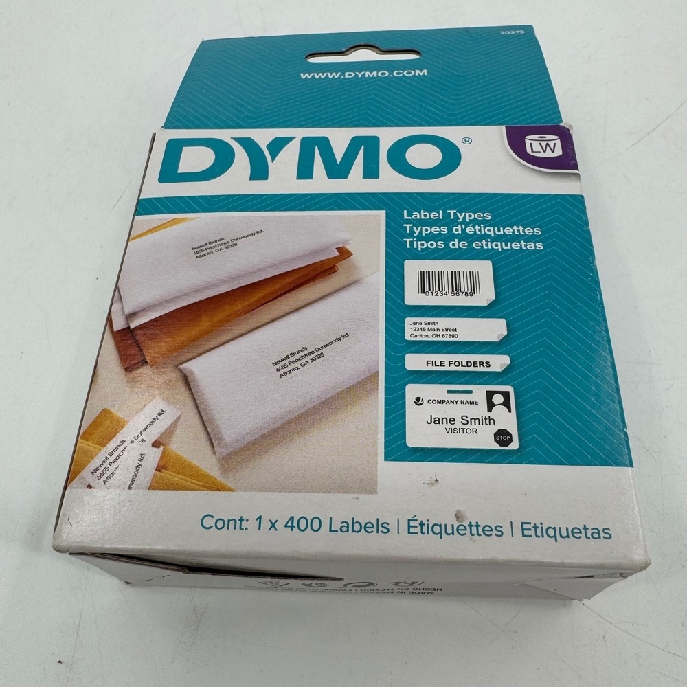 DYMO 30373 LabelWriter Price Tag Labels 15/16 x 7/8 White 400 Count Roll